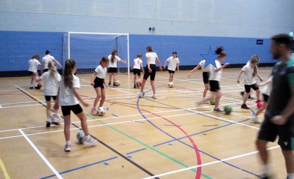 MarlcliffePE's tweet photo. Yesterday Marlcliffe attended the Girls Activity Day taking part in Trampolining, Gymnastics, Dance and football at Hillsborough Leisure Centre. Thank you Arches School Sports Partnership @ArchesSSP #Girlsweek ๐คธโโ๏ธโฝ๏ธ๐ฉฐ https://t.co/QLjiaPzNkS