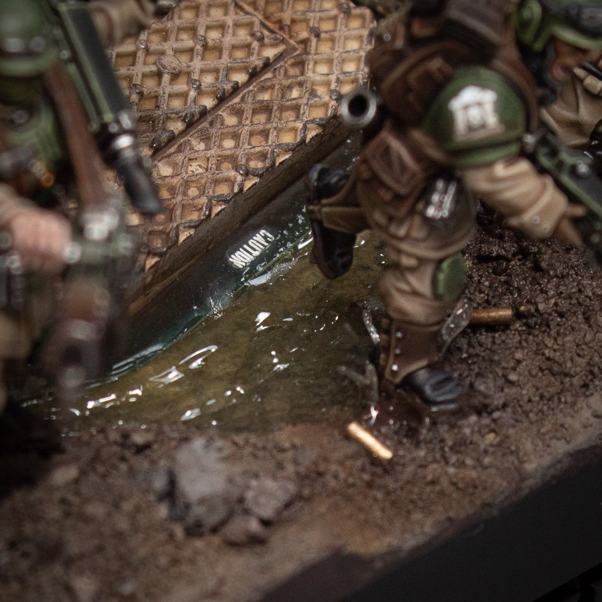 More angles and close up of my Diorama " Cadia Stands " 

#eavymetal #WarhammerCommunity #PaintingWarhammer #astramilitarum #Cadia