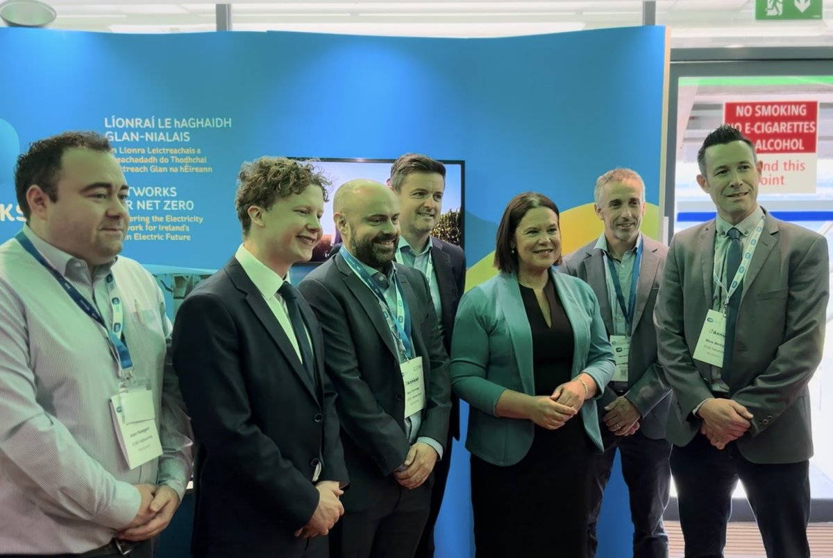 Delighted to deliver keynote address <a href="/EnergystorageIE/">Energy Storage Ireland</a> in Croke Park this morning. 

Scaling up Ireland’s energy storage capacity is a big challenge but it is also an incredible opportunity. 
We need to collaborate with industry to deliver a real plan to drastically increase the