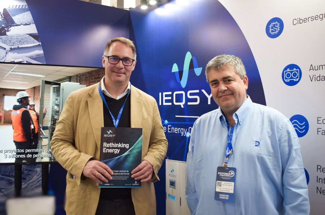 ¡PRESENTES EN #EXPONOR2024!
👉 linkedin.com/feed/update/ur…

#Chile #EficienciaEnergética #EnergíaSostenible #Innovación #Antofagasta #IEQSY #ReducciónDeCO2 #FuturoSostenible #RethinkingEnergy