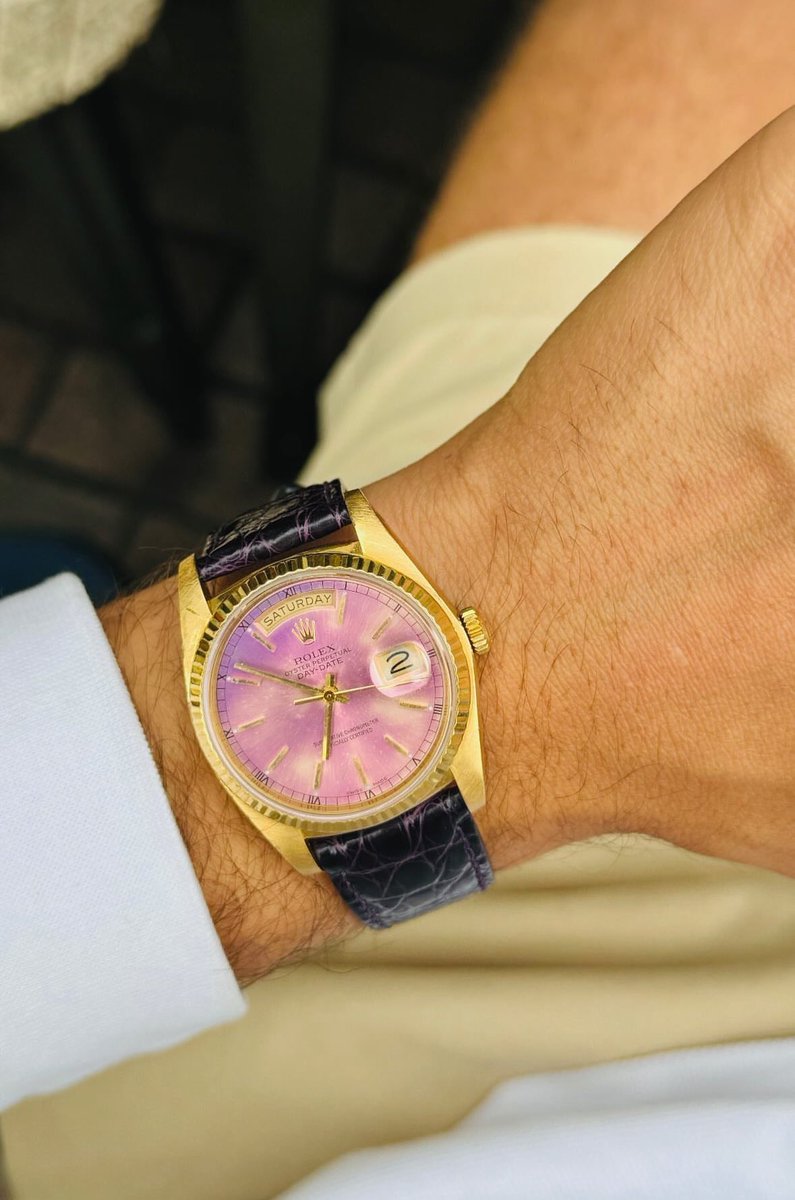 thewatchoniste's tweet photo. J’adore…
Daydate bien patiné

Pic by Christianzeron https://t.co/Wphruz4xZ7