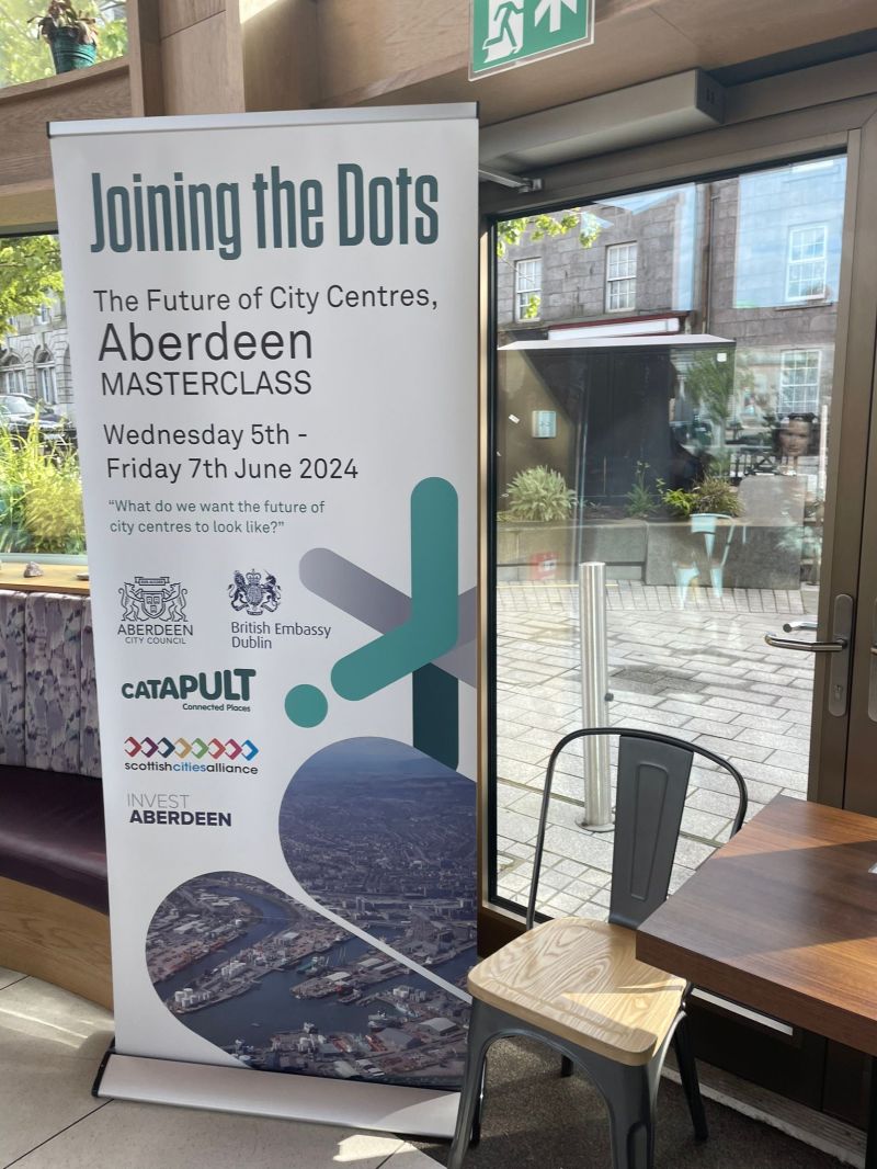 Last night we kicked off Scotland's first Joining the Dots event at Common Sense Coffee House and Bar with a discussion on why the maritime and ports sector serves as the nexus for addressing some of the most pressing global challenges. #investABDN