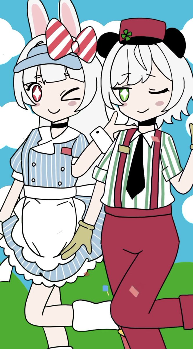 Mono_Nekoguma's tweet photo. 【short動画を公開しました】
今回は因幡しろ(#Shiro_Inaba )と一緒にメズマライザーを踊ってみたよ🌀
頑張って描いたので沢山見てくれたら嬉しい🙌
https://t.co/6Bxg51NsbW https://t.co/trrtIpezg1