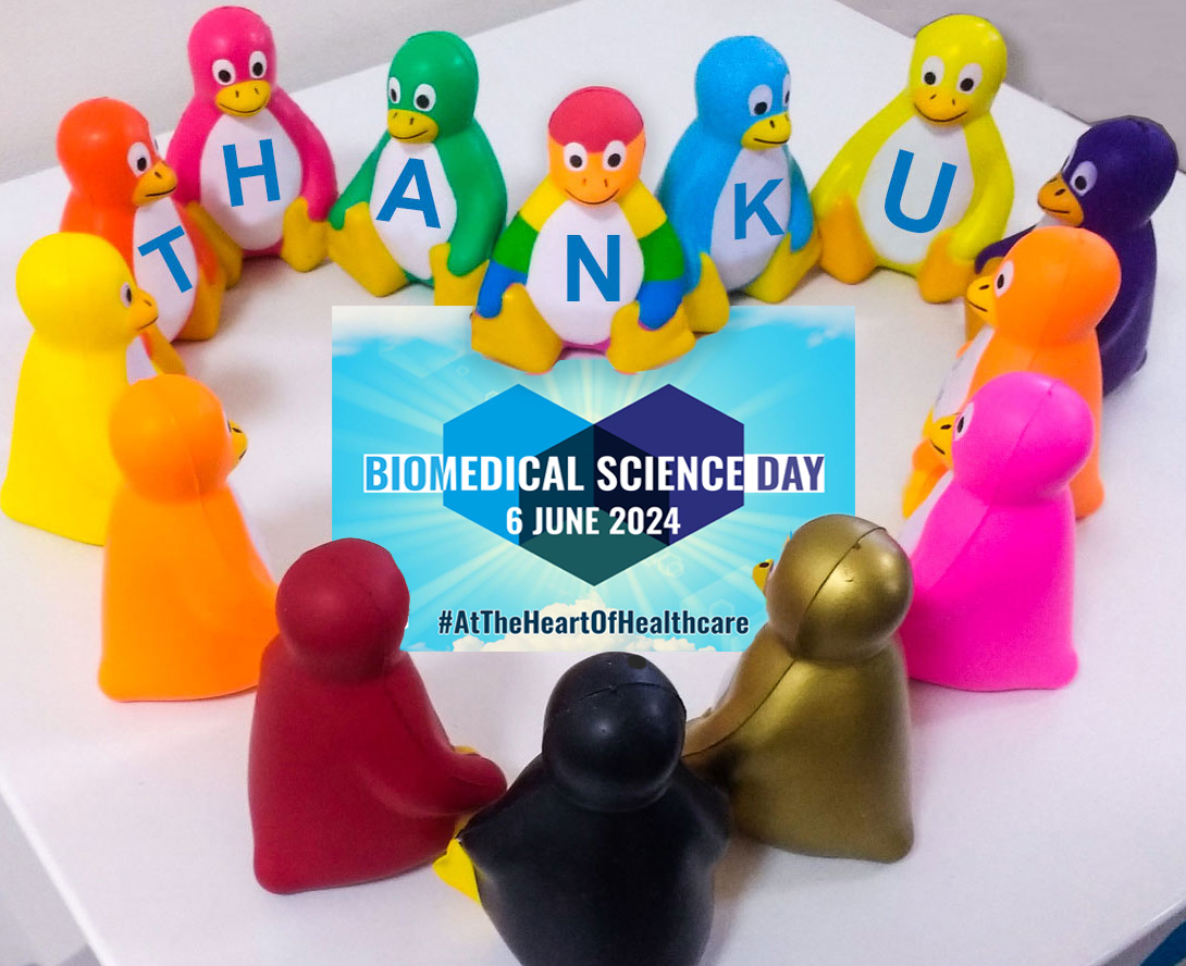 Happy #BiomedicalScienceDay2024 to all the wonderful Clinical Scientists and laboratory teams at the #HeartofHealthcare
We just want to say a BIG thank you for everything you do, 24/7, 365 days a year providing 70% of NHS diagnoses and processing samples 🦠🧬🔬👏👏👏👏👏