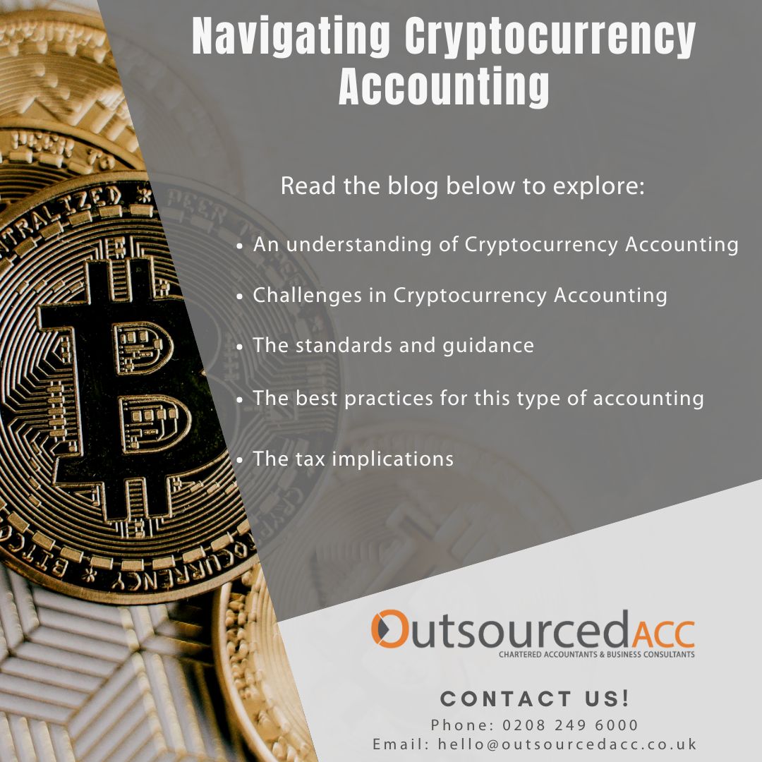 Navigating Cryptocurrency Accounting: Discover the complexities of accounting for cryptocurrencies, including recognition, valuation, and regulatory challenges, and learn best practices for managing digital assets.
#Cryptocurrency #CryptoAccounting #OutsourcedACC #Accoutning