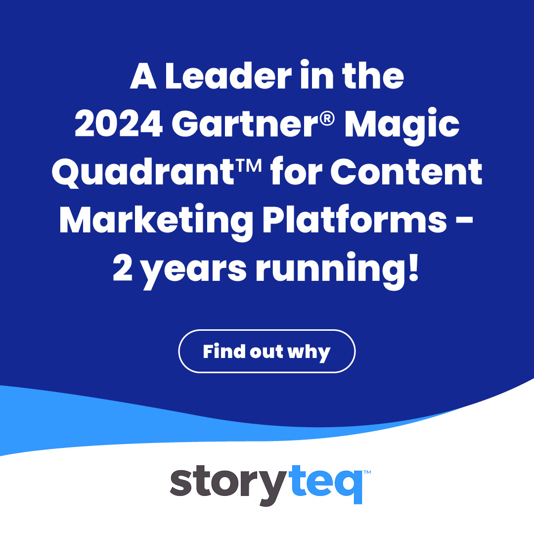 Two years running we’ve been named a Leader in the <a href="/Gartner_inc/">Gartner</a> Magic Quadrant™ for Content Marketing Platforms 🚀 Great news for our incredible teams, dedicated to building the best tech for our clients 💙hubs.ly/Q02xc5vd0
#Gartner #MagicQuadrant #marketing #MarTech #CMP
