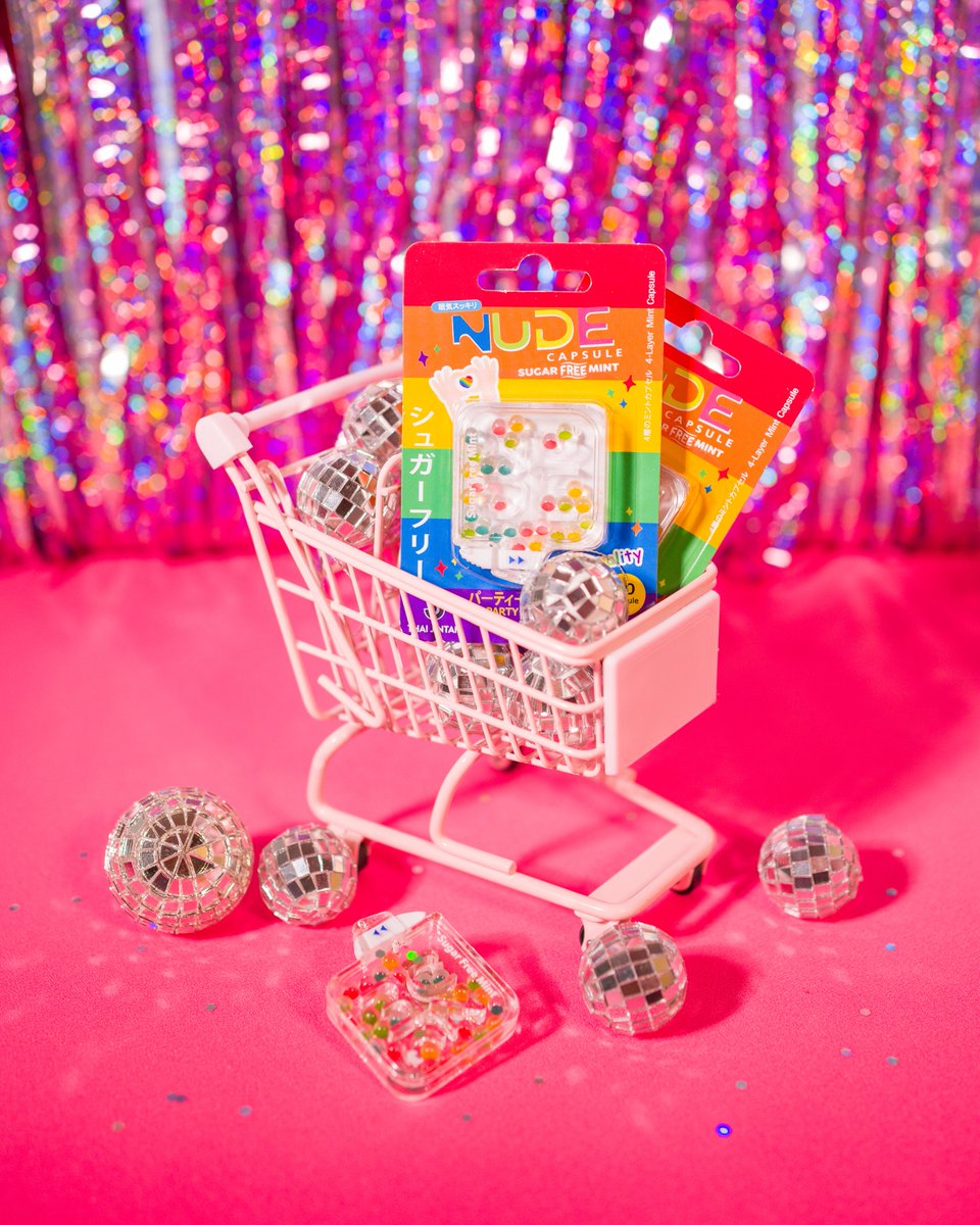 กดใส่ตระกร้าเลย!!  นู้ด แคปซูล ปาร์ตี้ เอดิชั่น เติมลมหายใจหอมสดชื่น ปากหอมมั่นใจใน 3 วิ เอาอยู่ทุกสถานการณ์🥳🌈
.
Lazada : shorturl.asia/XxUNr
Shopee : shorturl.asia/oyTmO
.
#NudeCapsule #NudeCapsulePartyPride #หอมเร็วเย็นแรง #ปากหอมมั่นใจใน3วิ