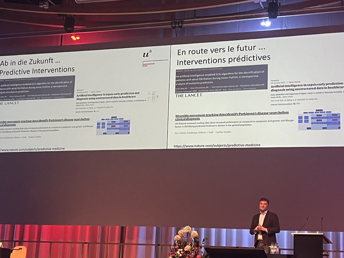 Tanja Birrenbach (@tanjabirrenbach) on Twitter photo Ab in die Zukunft? Pattern recognition als grosse Chance für #KI in der #Notfallmedizin? <a href="/Sauter_TC/">Tom Sauter</a> am <a href="/sgnor_ssmus/">SGNOR_SSMUS</a> Kongress.
<a href="/eNotfallmedizin/">eNotfallmedizin</a> <a href="/unibern/">Universität Bern</a> <a href="/EmergMed4Life/">🚨Notfallmedizin News Bern🆘</a> <a href="/wolfhautz/">Wolf Hautz</a> Ab in die Zukunft? Pattern recognition als grosse Chance für #KI in der #Notfallmedizin? <a href="/Sauter_TC/">Tom Sauter</a> am <a href="/sgnor_ssmus/">SGNOR_SSMUS</a> Kongress.
<a href="/eNotfallmedizin/">eNotfallmedizin</a> <a href="/unibern/">Universität Bern</a> <a href="/EmergMed4Life/">🚨Notfallmedizin News Bern🆘</a> <a href="/wolfhautz/">Wolf Hautz</a>
