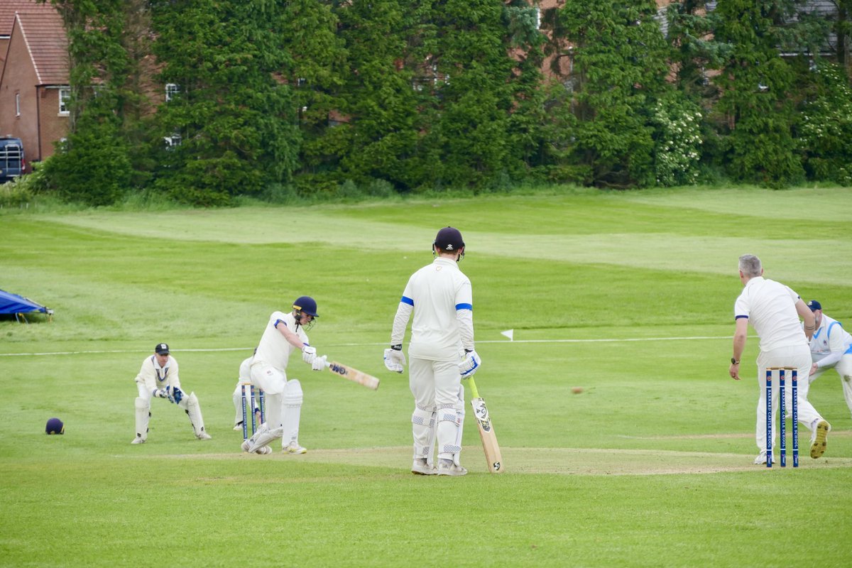 🏏 We had the pleasure of welcoming The Forty Club, ‘the largest wandering cricket club in the world’, to Barney yesterday! 

🤝 Our 1st XI overcame the wet weather conditions to claim a nine wicket victory