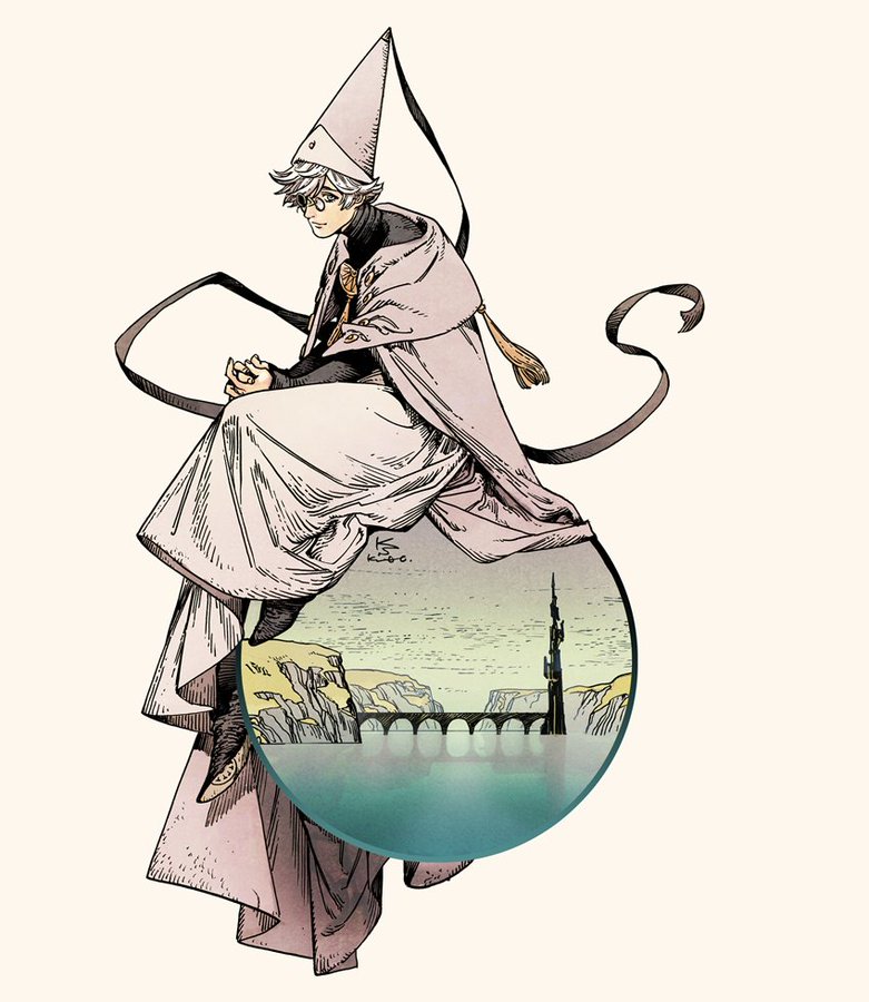 とんがり帽子のアトリエ #Δ帽子 #witchhatatelier