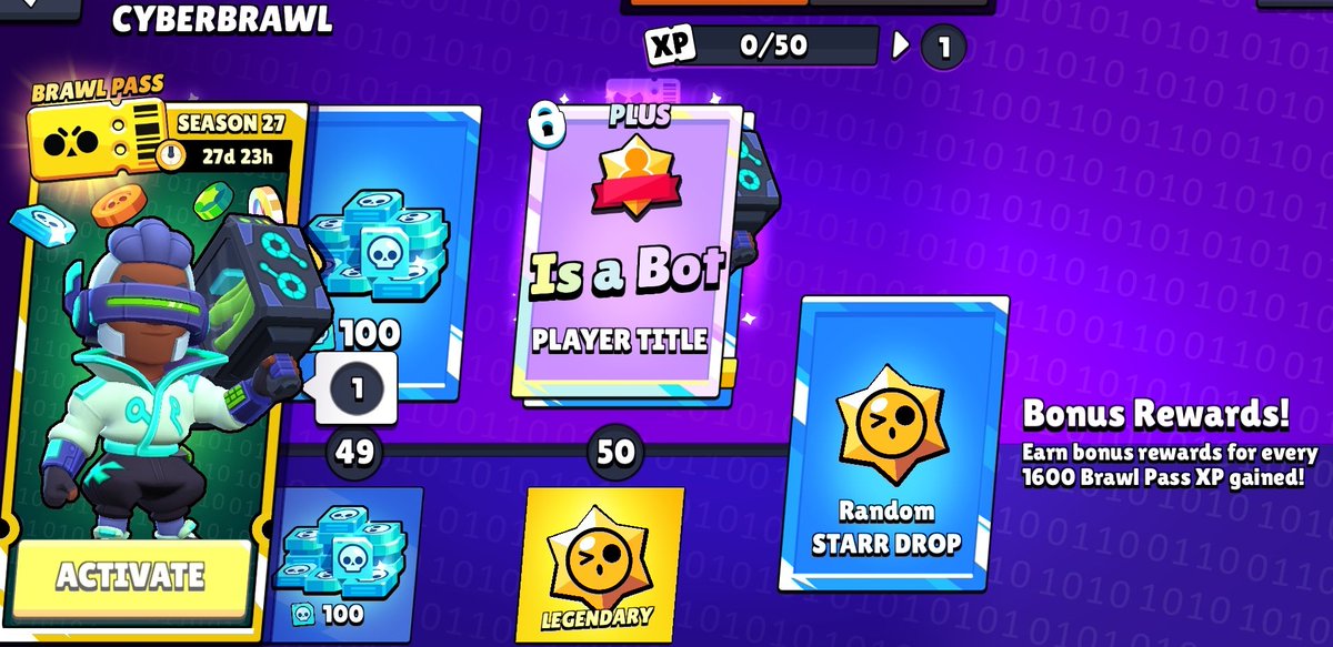 6ek_bek's tweet photo. Season 27 is here 🗣️🥶
Best time to change your name to "my teammates" and use the Titel "Is a Bot"
Who is buying the pass?
#BrawlStars #Saison27 #BrawlPass #New #IsaBot https://t.co/rEjTwCDjf9