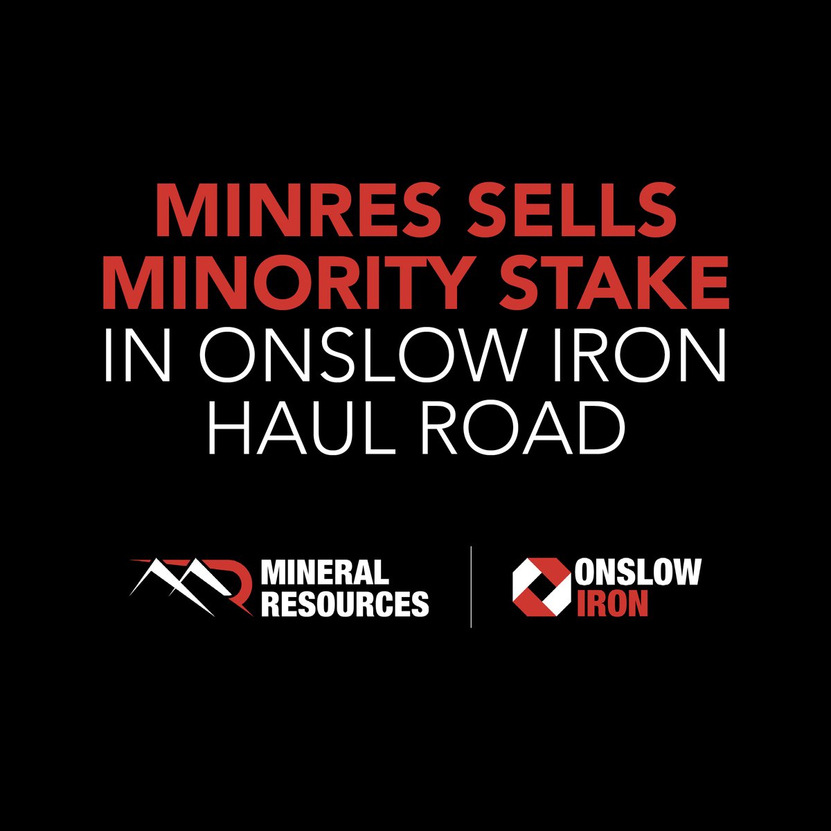 MinRes has entered into a binding agreement with Morgan Stanley Infrastructure Partners for the sale of a 49% interest in Onslow Iron’s dedicated haul road for $1.3 billion. (#ASX : $MIN)
More details here: mineralresources.com.au/news-media/min…
#mining #resources #ironore #onslowiron $MIN.ax