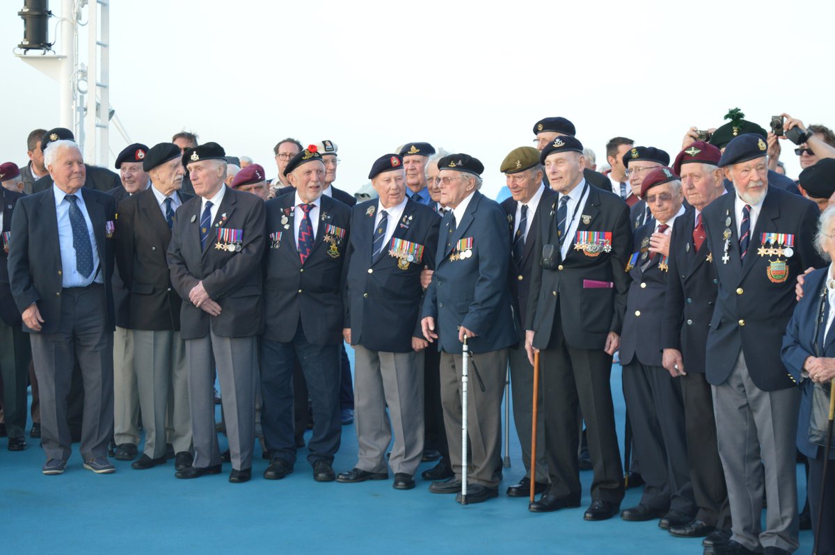 gregjlewis's tweet photo. And here are a few more from the service on the Caen ferry #DDay71 #DDay

@sommecourt https://t.co/DZnjcJwG6w