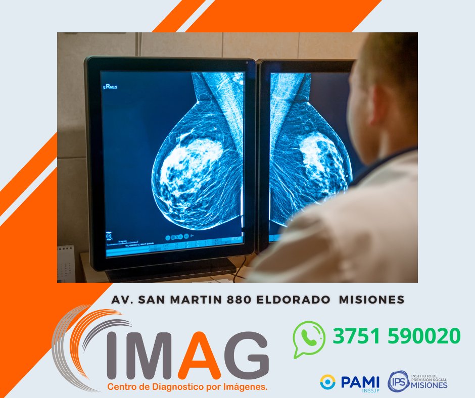 IMAG 👉Av. San Martín 880 km 8 Planta Baja. Eldorado Misiones   📍
📱WSP 3751 590020  
☎️ 03751 421121 
7 a 12  hs. 15 a 19 hs Lunes a Viernes. 

#tomografia #ecografia #misiones #radiologia #mamografia #resonanciamagnética #pami #ips #medicina #salud #eldoradomisiones