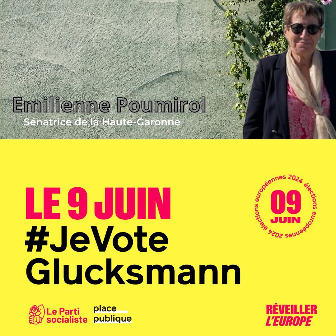 Le 9 juin, pour #ReveillerlEurope , je vote Raphaël Glucksmann.
#JeVoteGlucksmann