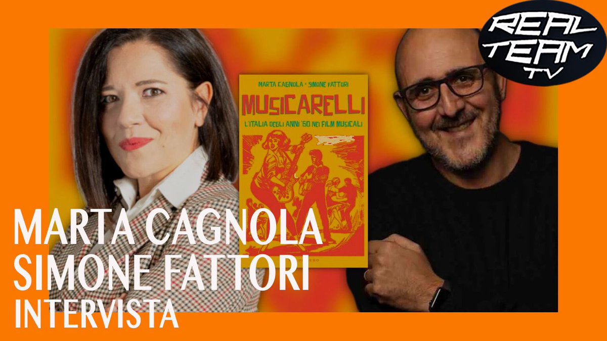 #intervista qui 👉🏻 youtu.be/uW9EWpeXiu4?si…

<a href="/RealTeamTV/">Real Team TV</a> intervista  <a href="/martacagnola/">Marta Cagnola</a> e <a href="/Simone_Fattori/">Simone Fattori</a> per “Musicarelli- L’Italia degli anni ‘60 nei film musicali” di  @VololiberoEdiz @claudiofucci 

<a href="/trambusti_luca/">trambusti_luca</a> 

👉🏻 realteamtv.com

👉🏻 📺 canale 268 DTT NAZIONALE