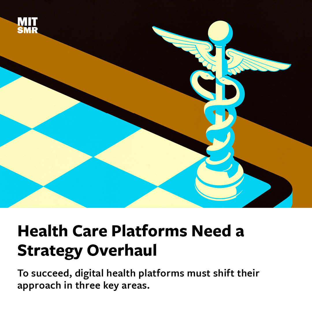 Latest findings from MIT SMR show that general best practices that have proven successful for digital platforms in other business contexts are less useful in health care. mitsmr.com/4ce6IeW