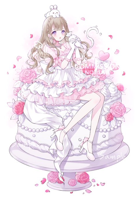 「petals pink flower」 illustration images(Latest)