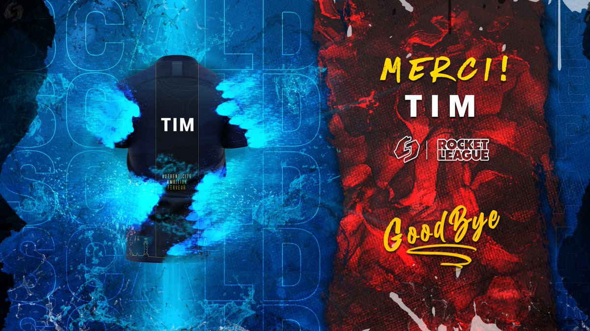 Après plus d'un an passé sous les bannières bleues et blanches, <a href="/TimRL_/">Tim</a>  quitte le Foyer du Nord.

De joueur de la Saphir, à Main Coach Rocket League, nous te souhaitons beaucoup de réussites dans tes futurs projets ! 🔥

𝑨 𝒋𝒂𝒎𝒂𝒊𝒔 𝑺𝒄𝒂𝒍𝒅𝒊𝒆𝒏 💙