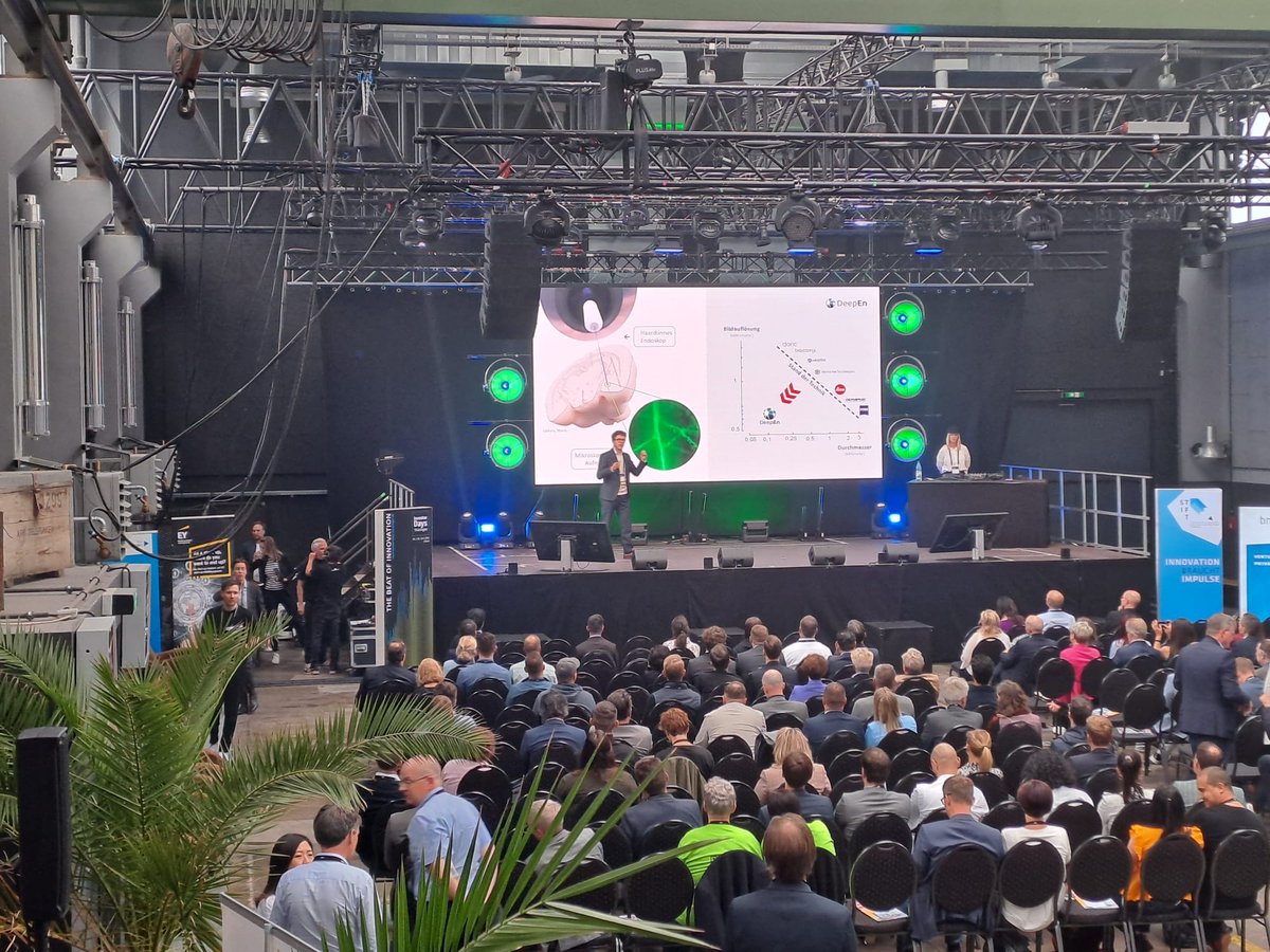 DeepEn_imaging's tweet image. Wow! We were blown away by the Investor Days Thuringia #IDT24 in Erfurt. An outstanding program of panel sessions and pitches set the mood for startups and investors to connect. To round up a great afternoon, @DeepEn_imaging  was awarded one of the pitch prizes by the jury!