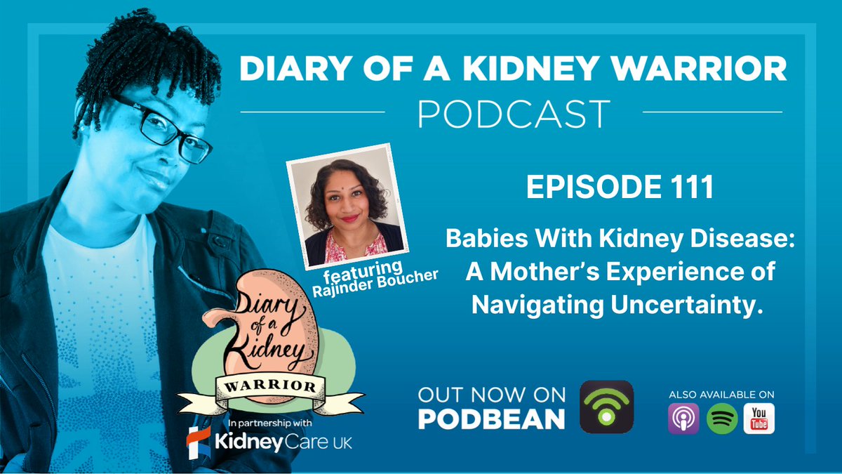 <a href="/Kidneypregnancy/">Pregnancy Choices with Kidney Disease</a> 🎧 New episode alert! Rajinder opens up about her journey as a parent to a son with #CKD. It's a story of resilience &amp; love.
kidneycareuk.org/get-support/po…
<a href="/kidneycareuk/">Kidney Care UK @kidneycareuk.bsky.social</a>
#ParentingJourney #CKDawareness #ResilienceAndLove #ChronicIllnessWarrior #FamilySupport