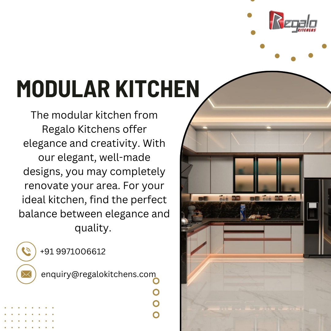AnkitItn6922's tweet image. Modular Kitchen | Regalo Kitchens
As the leader in the modular kitchen space, Regalo Kitchens offers you the utmost in elegance and functionality with their exquisite designs.
Visit us : regalokitchens.com
#regalokitchens #kitchendesign #modularkitchen