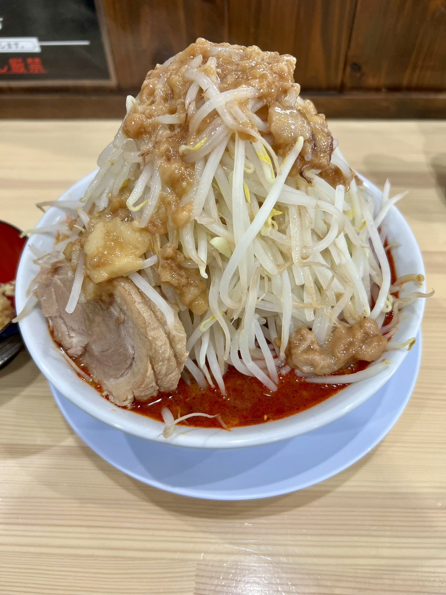 nabeoch9's tweet photo. RAMEN K   那須烏山市
辛ラーメンミニ野菜マシ＋豚1枚
ごちそうさまでした。
#那須烏山市
#辛ラーメン https://t.co/5iXYqanCf0