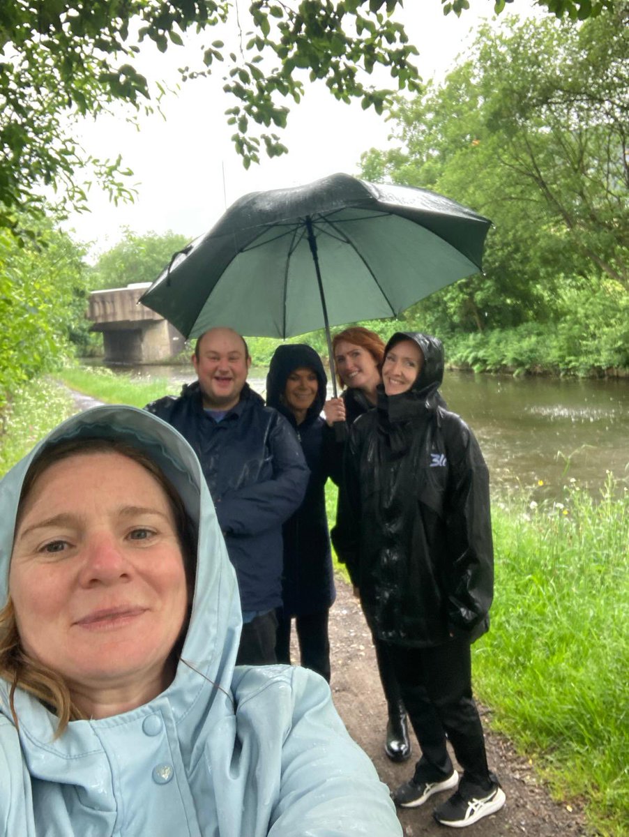 I enjoyed Breakfast Club, even with the very wet walk after #LetMeMove