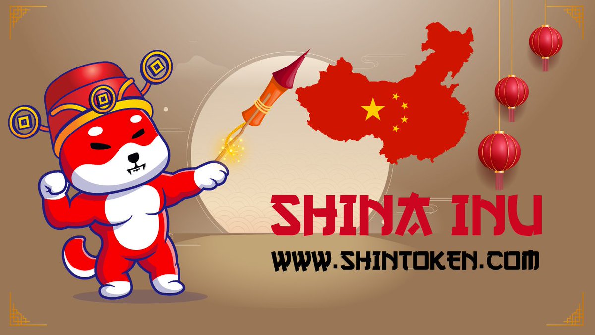 ShinTokenETH's tweet photo. Chinese szn upon us. Take the red pill 🇨🇳🐕 $Shin. https://t.co/fojDiEHtRo