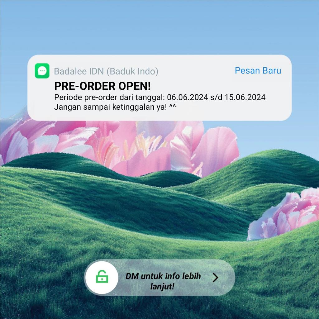 badalee_INA's tweet photo. ⭐️Bada Lee Keychain Pre-order is now Open!!⭐️

Periode: 06 june 2024 up to 15 june 2024

✮Check our Catalog from previous post
✮Order via DM
✮Checkout via Shopee
✮Indonesia Only

DM for more info, detail products, payments, and orders! 🩵 https://t.co/OziZslXuRp