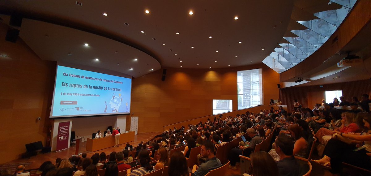 mbassachs's tweet photo. 12a Trobada de Gestors/es "Els reptes de la gestió de la recerca" #trobadaRMA @UdL_RDI  #fundaciogironaregiodelconeixement https://t.co/T1aBypeT4K
