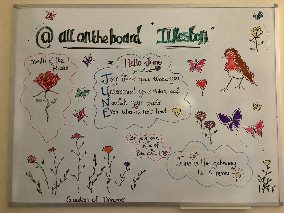 Heres J U N E S Inspirational board on the unit 🌹🌷

#inspirational #allontheboard #june2024 #nhs #renaldialysis #kidneydisease #dialysis