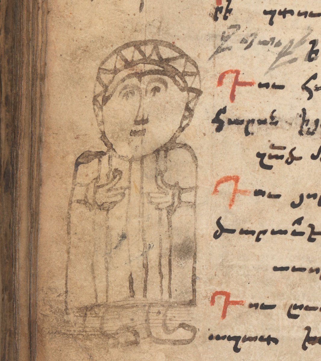 Children's drawings from the past - when we're lucky enough to find them preserved like this - remind us that whatever else is going on, there have always been kids around doing kid things: playing, learning, copying, reimagining.