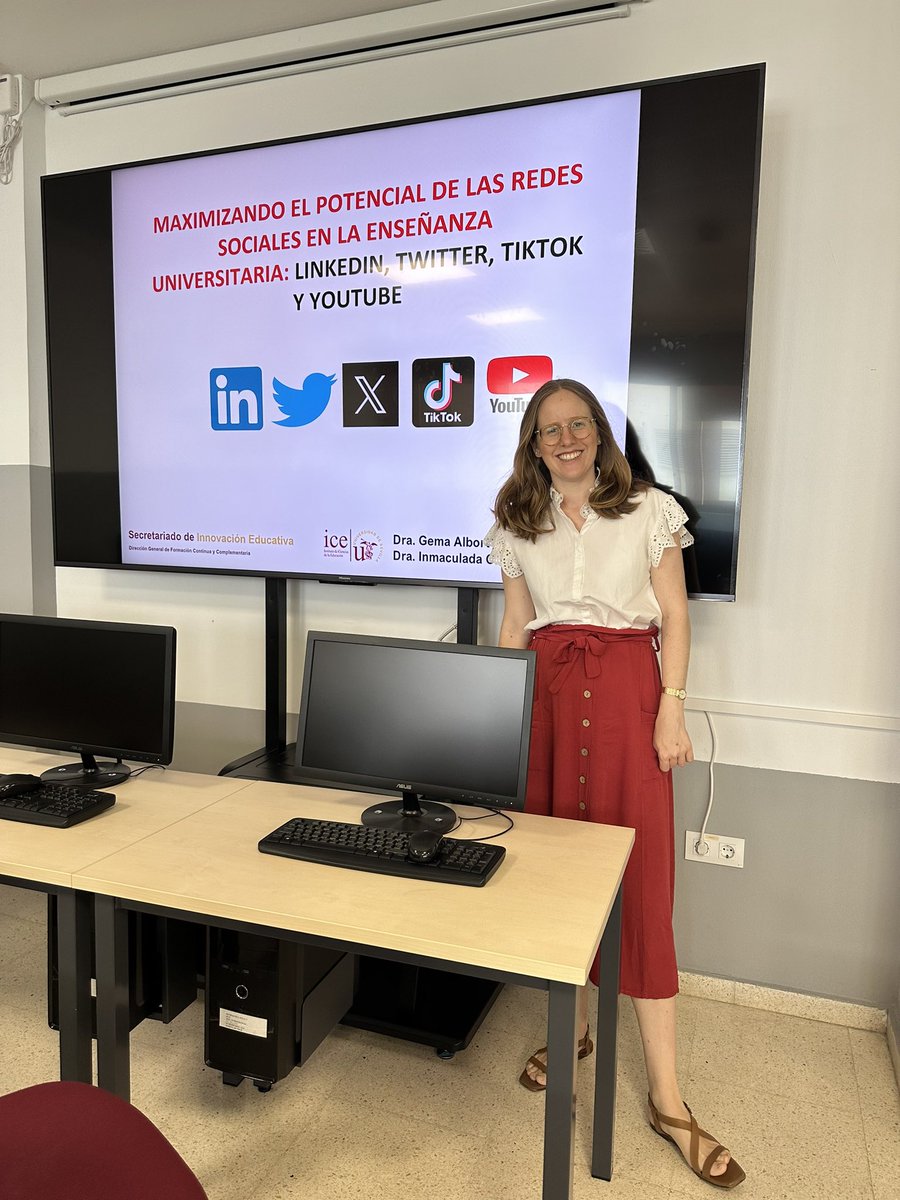 Esta semana imparto el curso titulado “Maximizando el potencial de las redes sociales en la enseñanza universitaria”, junto a mi compi <a href="/maseroinma/">Imasero</a>, del #ICE de la <a href="/unisevilla/">Universidad de Sevilla</a>