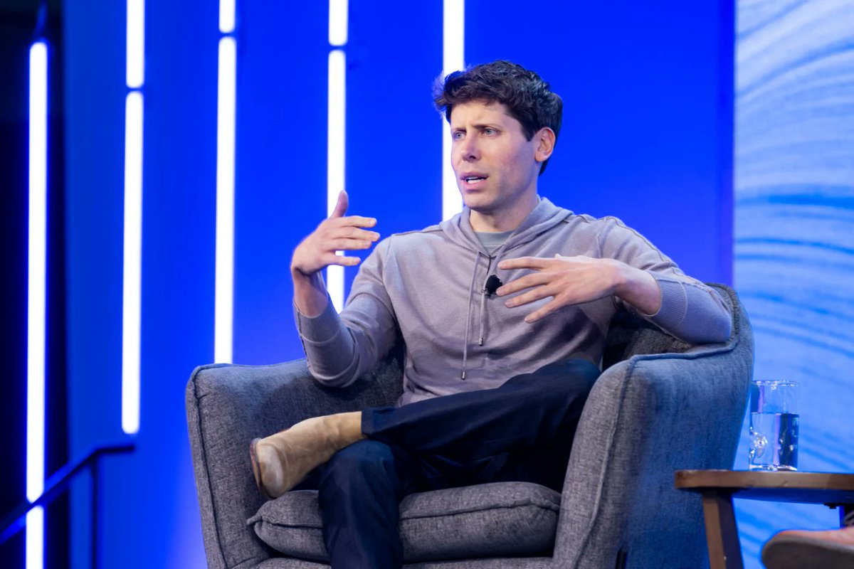 We've been sleeping on this brilliant insight from Sam Altman, I have an idea💡 to brainstorm: