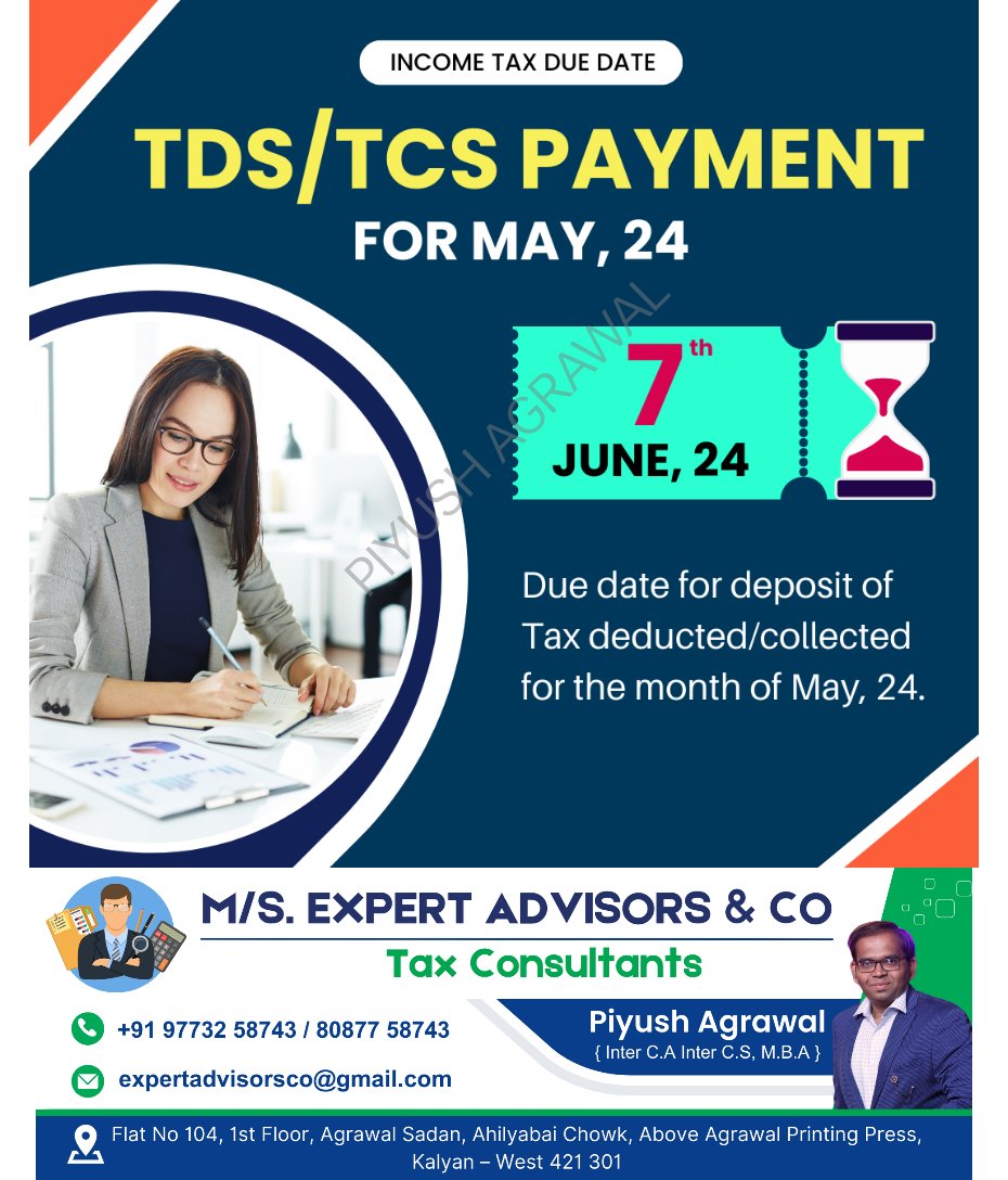 Piyush_Agrawals's tweet image. TDS/TCS Payment #TDSPayment
#TCSPayment
#TaxCompliance
#IncomeTaxIndia
#FinancialResponsibility
#TaxDeduction
#TaxCollection
#BusinessTax
#TaxAwareness
#FiscalResponsibility