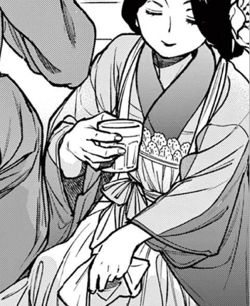 この右の腕が透けてる人は晒と腰巻きのみをつけた上に紗の透ける着物を着るという当時の水商売の人に流行ったらしいハレンチコーデです いや露出度は現代のチューブトップワンピと同列なんだが… 