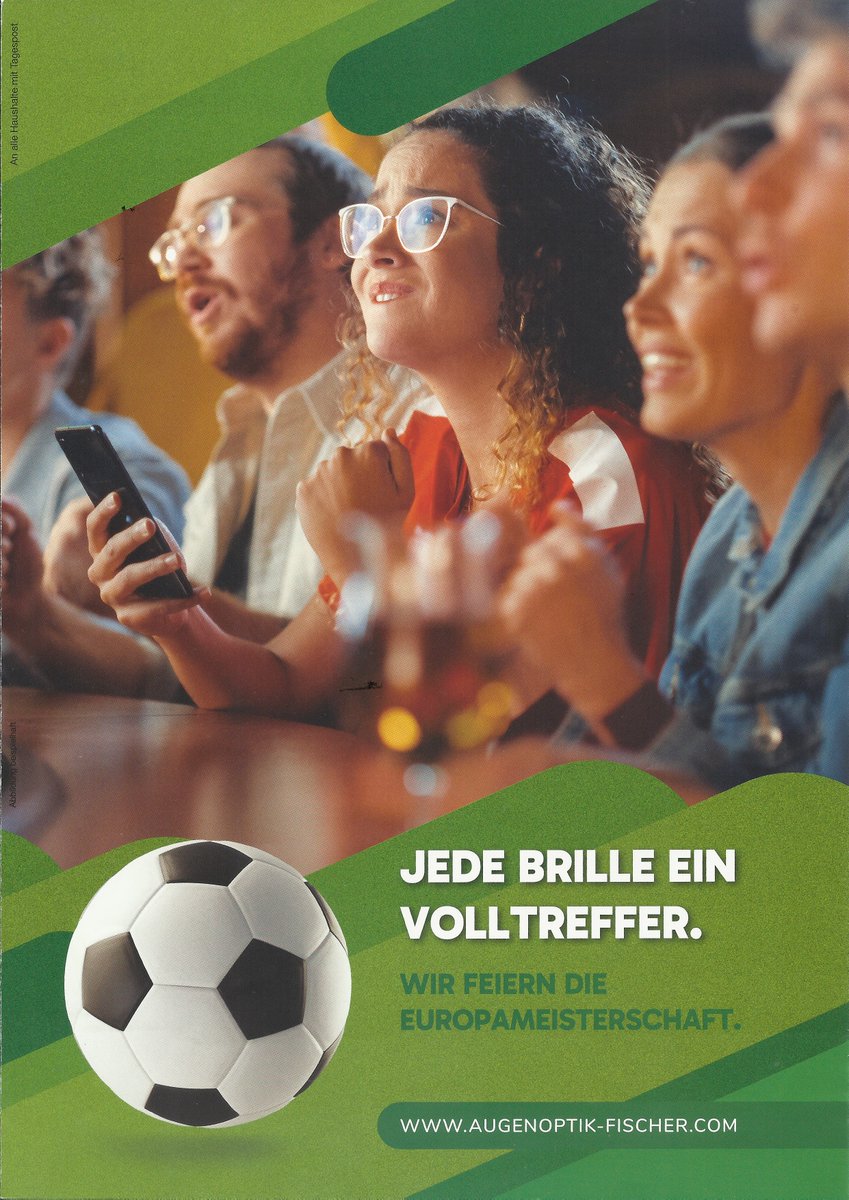 optikfischi's tweet photo. Es ist Fussball-EM und Ihr könnt nicht's Sehen? Dann kommt vorbei und sichert euch unsere EM-Vorteilspreise!
Aktions Einstärkenbrille* ab 97,-€, Aktions Gleitsichtbrille* ab 197,-€,  oder aus unserem gesamten Sortiment mit entsprechendem GUTSCHEIN!
*= inklusive Kunststoffgläser https://t.co/HxOAUjJYyA