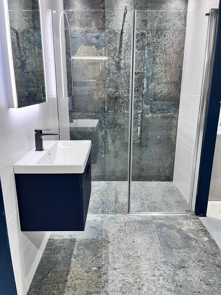 Striking shades of Sapphire with Corten Blue  💙

A revolutionary and uncompromising tile design, inspired by worn, re-used metals, embracing a utilitarian style look.

Shop Now: ow.ly/RzZj50SaBra

#NCTilesandBathrooms #CortenBlueTile #Bluetile #blueporcelaintile
