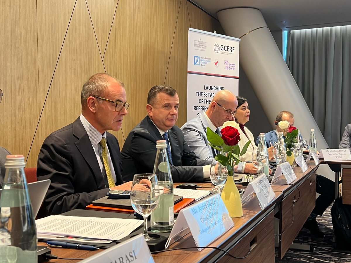 GCERF (@thegcerf) on Twitter photo Today, GCERF colleagues are participating in the launch of the National Referral Mechanism System for P/CVE and Rehabilitation & Reintegration (R&R) in #Albania.
What is this mechanism? A thread🧵👇🏾
<a href="/CenterCve/">The CVE Center - Albania</a> Today, GCERF colleagues are participating in the launch of the National Referral Mechanism System for P/CVE and Rehabilitation & Reintegration (R&R) in #Albania.
What is this mechanism? A thread🧵👇🏾
<a href="/CenterCve/">The CVE Center - Albania</a>