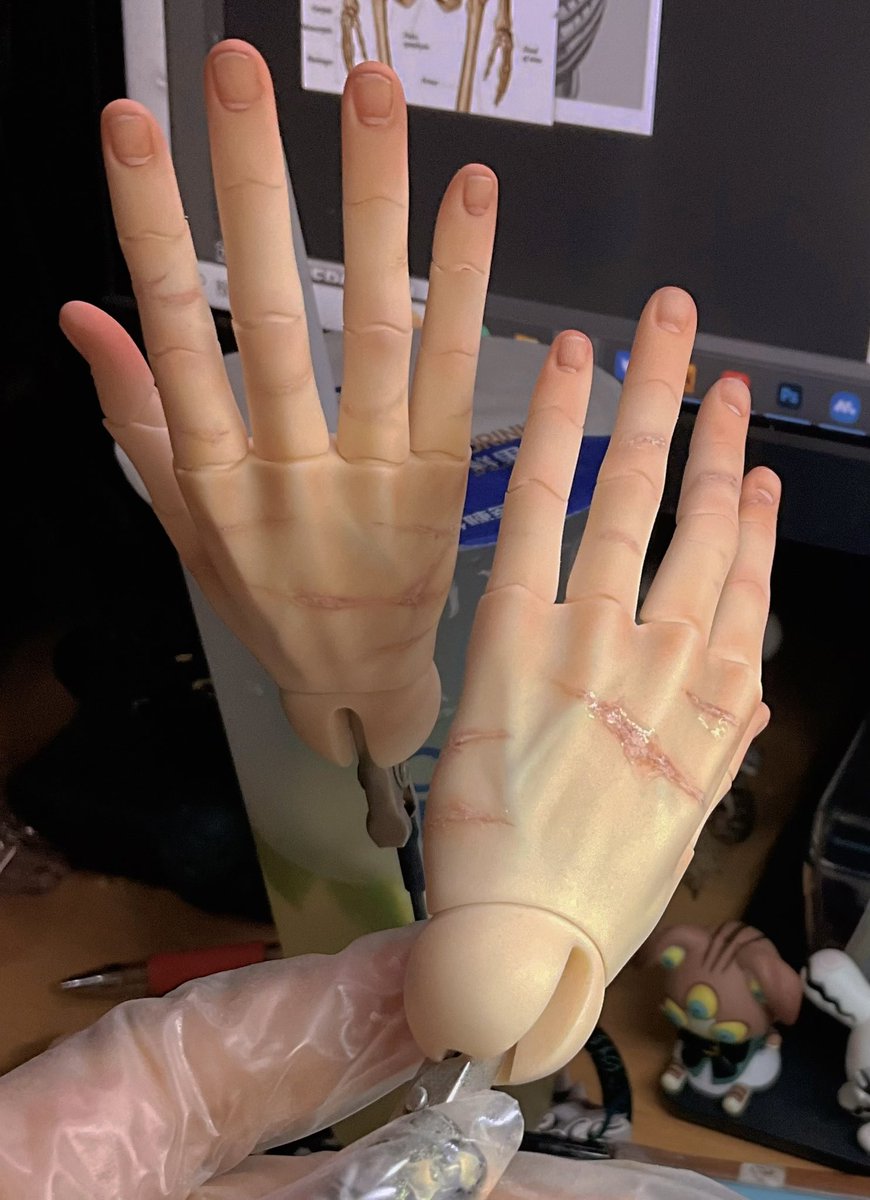 Nuclear_fuusion's tweet image. Scar🖐️🥺