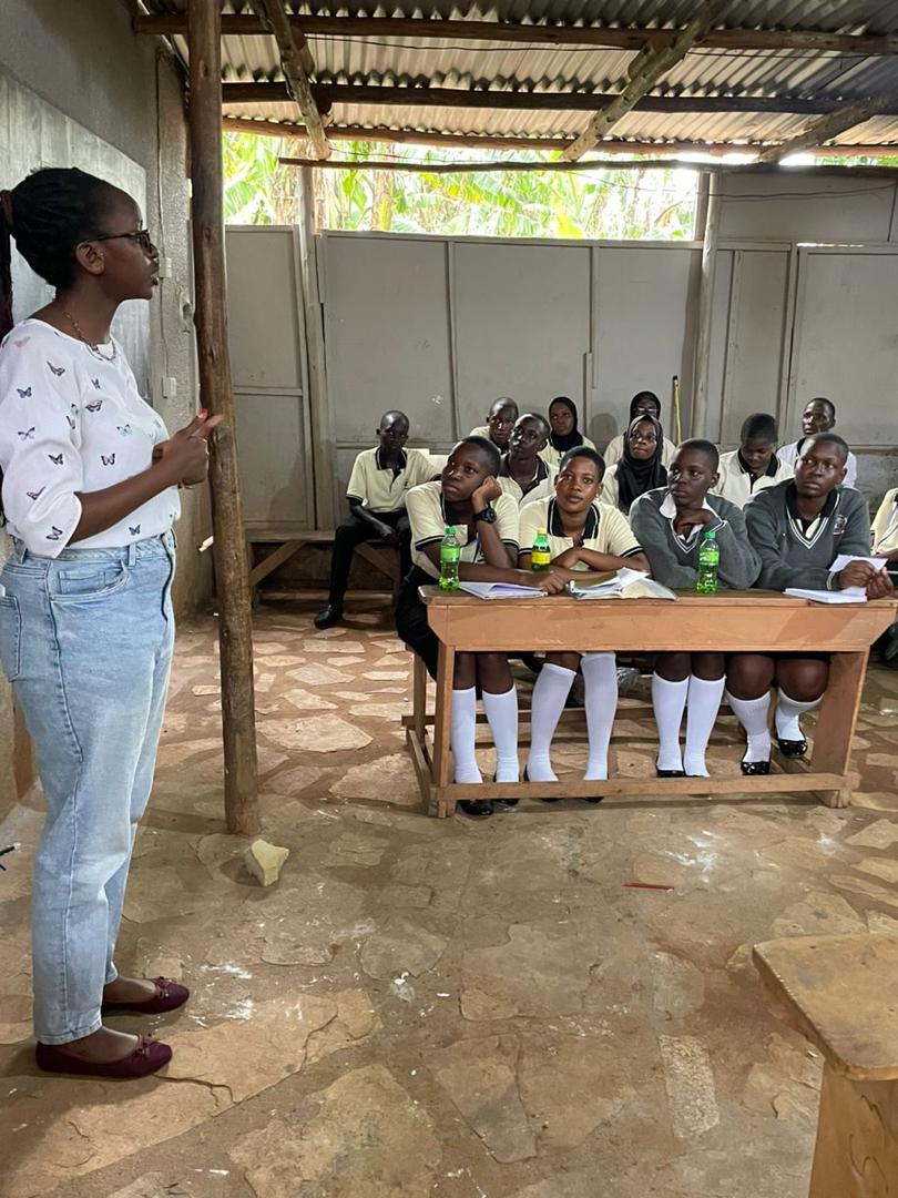 WomenProbono's tweet photo. Matugga Hill  School  Students  share  their stories  of facing pressures  as teenagers, highlighting  the impact on their education. Their experiences underscore the urgent need for comprehensive sex education in schools.# SRHR
#ComprehensiveSexEd https://t.co/W8d8YGgoz9