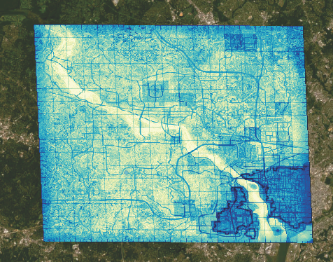 Tunnelsnakefool's tweet photo. I am in fact back to mapping! the non scaled games are rough, lots of research to determine real world locations. RN working on #fallout3 so far we got 101 which I am thinking is east of Tysons based on the freeway and other data. This map gonna stretch lol #falloutmappingproject https://t.co/KidyDj1A1Q