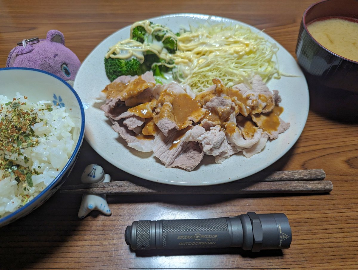 hg4eHPzmvVIEmWD's tweet photo. 冷しゃぶ✨🐷(´-(ェ)-`;)♥️🦸
#メシアンドライト #SUREFIRE #E2O #Outdoorsman #2RoundBody #シュアファイア https://t.co/jPfg50t1Ym