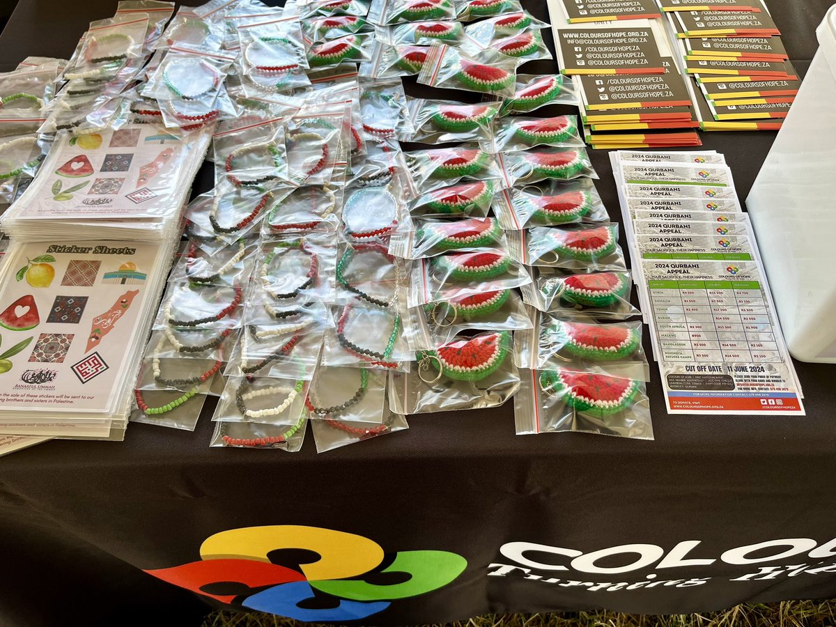 ColoursOfHopeZA's tweet photo. Was a lovely day around magnificent livestock at the #NCBA Auction and Family Fun Day. To all those who didn’t forget our Palestinian brothers and sisters today, THANK YOU for remembering. Thank you for your support in all our projects.
#newcastle #qurbani #coloursofhope https://t.co/SAHzaDBZfv