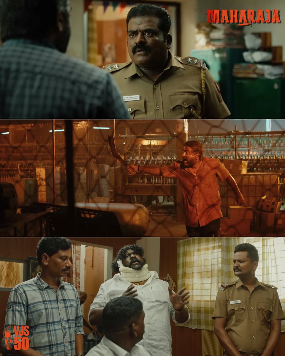 Tentkotta's tweet photo. Every frame of #Maharaja tells a story where the common man wields their own sword! ๐ก๏ธ See it in cinemas on June 14th!๐ฅ #MaharajaFromJune14
#MakkalSelvan @VijaySethuOffl
Written and Directed by @Dir_Nithilan
USA RELEASED BY ๐บ๐ธ @Tentkotta
Association with #SimbaaaaProductions
@anuragkashyap72 @mamtamohan
@Natty_Nataraj @Abhiramiact @AjaneeshB
@Philoedit @DKP_DOP @Selva_ArtDir
@rajakrishnan_mr @ActionAnlarasu
@PassionStudios_ #VJS50