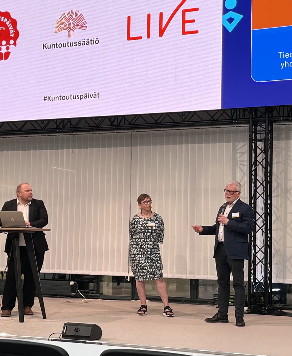 Kuntoutuksen vaikuttavuus ja kustannusvaikuttavuus - professori Antti Malmivaara avaa tieteellisiä näkökulmia ja palvelupäällikkö Virpi Aralinna mittaamisen käytäntöjä. ⁦<a href="/anttimal/">Antti Malmivaara</a>⁩ ⁦<a href="/VirpiAralinna/">Virpi Aralinna</a>⁩ #kuntoutuspäivät #kuntoutusviikko ⁦<a href="/Kuntoutussaatio/">Kuntoutussäätiö</a>⁩