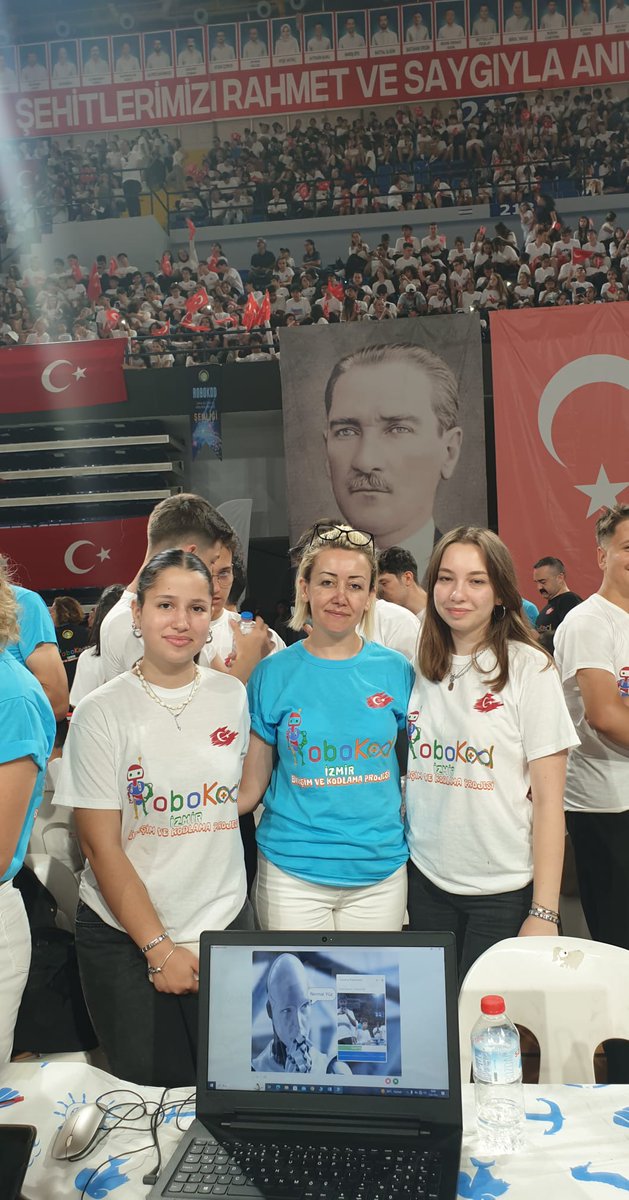 GNSIAL 2024 ROBOKOD Bilişim ve Kodlama Şenliğinde yapay zeka projesiyle yer aldı
#Robokodİzmir
<a href="/izmirvaliligi/">T.C. İzmir Valiliği</a>
<a href="/drsuleymanelban/">Dr. Süleyman Elban</a>
<a href="/izmir_ilmem/">İzmir İl Milli Eğitim Müdürlüğü</a> <a href="/yahsiomer/">Dr. Ömer YAHŞİ</a> <a href="/Hasanvermez/">Hasan Vermez</a> <a href="/gaziemir_mem/">Gaziemir Mem</a> <a href="/OGNDERSE/">OGÜN DERSE</a>