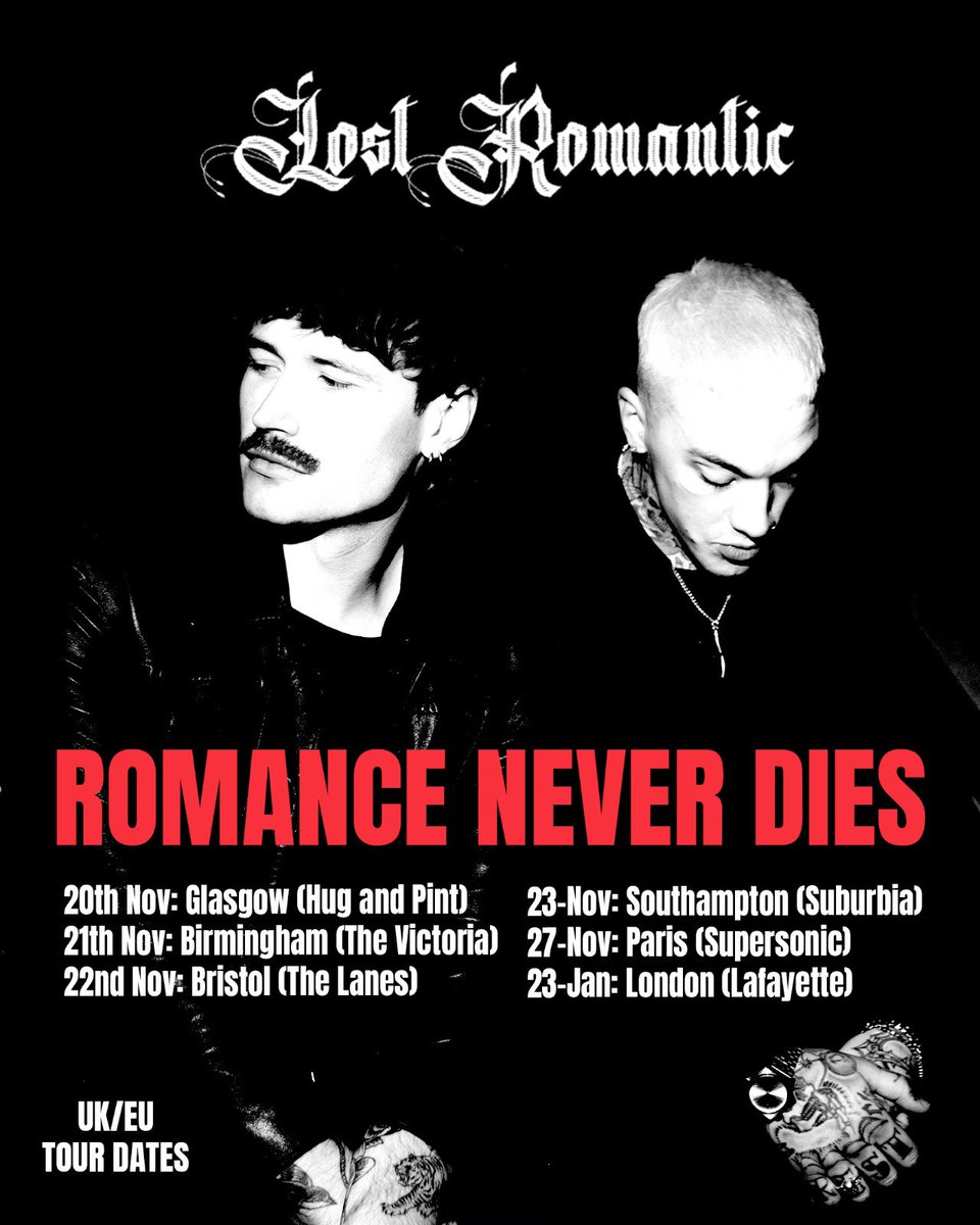 Our first UK AND EU tour. 

Paris, you aren’t the only eu date 👀🤌🏽

Another drop in two weeks ❤️