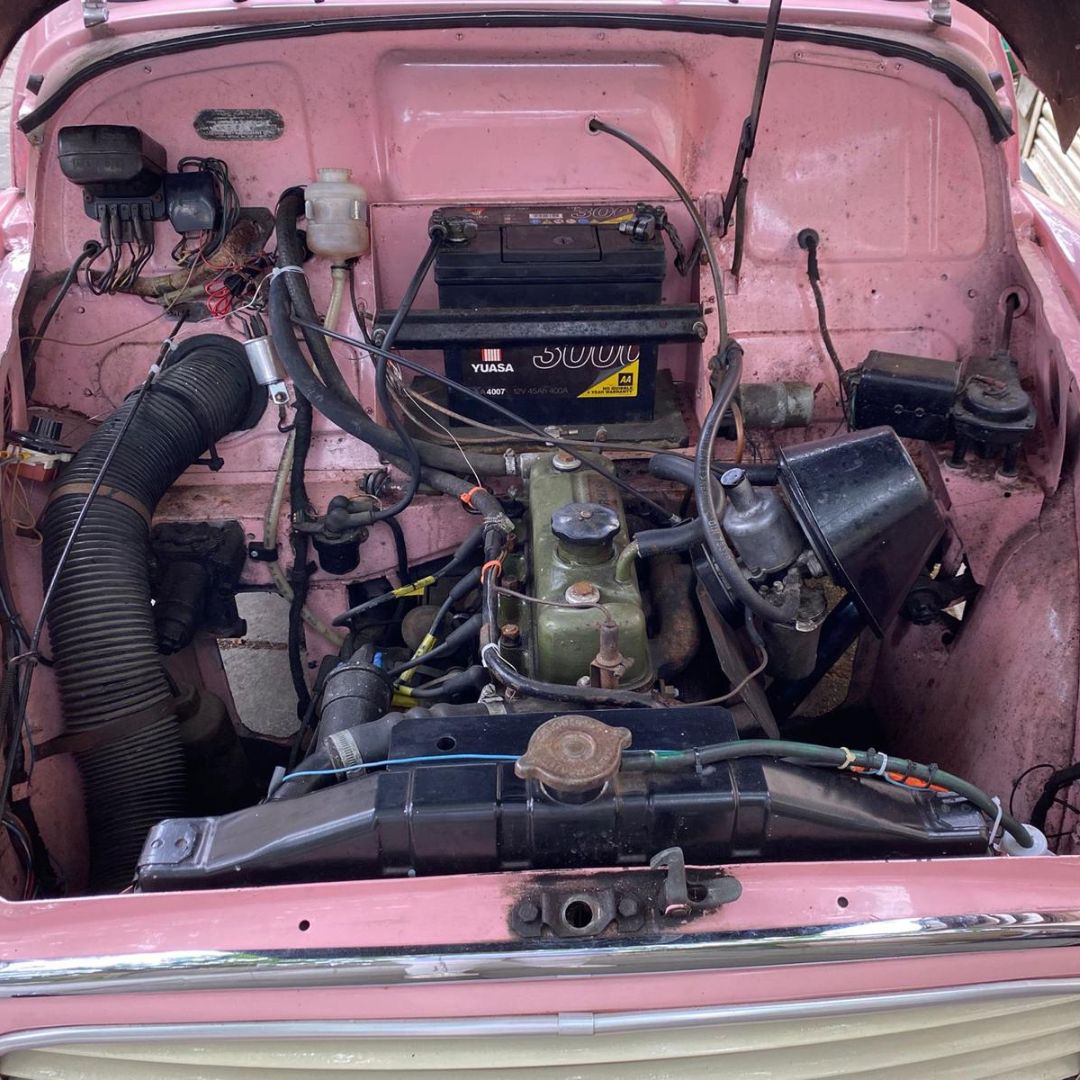 EvokeClassics's tweet photo. LIVE AT AUCTION
1969 Morris 1000 Convertible
https://t.co/P3SFdZZ62Q
• Always garaged
• New hood
• New interior
• Converted for unleaded
• MOT, Tax and ULEZ exempt
#Morris #Morris1000 #MorrisConvertible #ClassicMorris https://t.co/Cp2GYFC6Yt